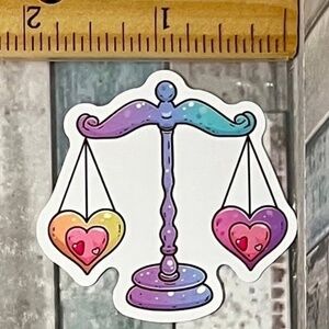 🌀10/$10🌀 Heart Love Happy Valentine's Day Reusable Waterproof Vinyl Sticker